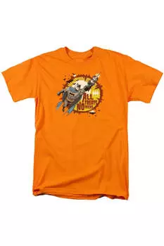 Футболка с коротким рукавом для взрослых Batman All Treats Gildan, оранжевый