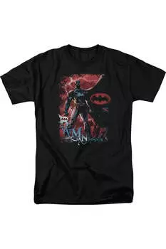 Футболка с коротким рукавом для взрослых Batman Gotham Reign Gildan, черный