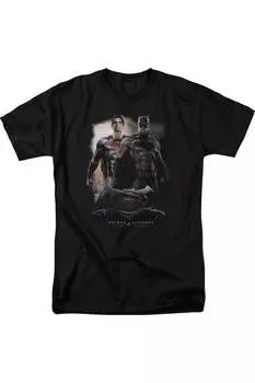 Футболка с коротким рукавом для взрослых Batman V Superman Dawn Gildan, черный