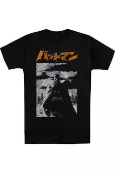 Футболка с коротким рукавом для взрослых Batman Tokyo Shadows Gildan, черный