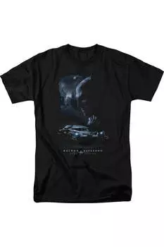 Футболка с коротким рукавом для взрослых Batman V Superman Gotham Knight Gildan, черный