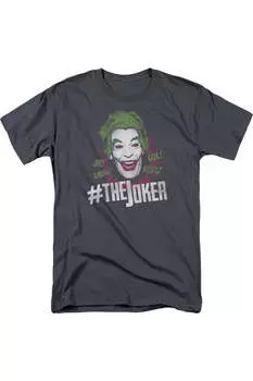 Футболка с коротким рукавом для взрослых Batman Classic Tv #joker Gildan, цвет charcoal