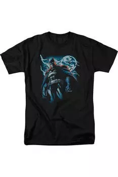 Футболка с коротким рукавом для взрослых Batman Stormy Knight Gildan, черный