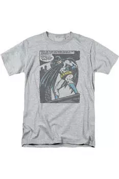 Футболка с коротким рукавом для взрослых Batman Bat Origins Gildan, цвет athletic heather