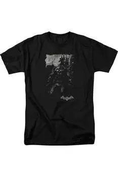 Футболка с коротким рукавом для взрослых Batman Arkham Knight Bat Brood Gildan, черный