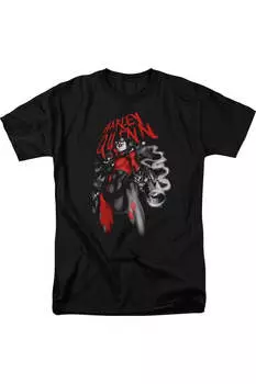 Футболка с коротким рукавом для взрослых Batman Down The Barrel Gildan, черный