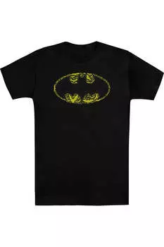 Футболка с коротким рукавом для взрослых Batman Bats On Bats Gildan, черный