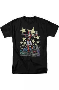 Футболка с коротким рукавом для взрослых Batman Hammer Time Gildan, черный