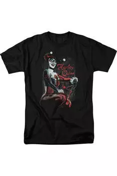 Футболка с коротким рукавом для взрослых Batman Laugh It Up Gildan, черный