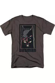 Футболка с коротким рукавом для взрослых Batman American Batman Gildan, цвет charcoal