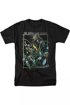 Футболка с коротким рукавом для взрослых «Бэтмен, который смеется» Gildan, черный
