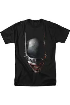 Футболка с коротким рукавом для взрослых «Бэтмен, который смеется» Gildan, черный