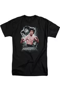 Футболка с коротким рукавом для взрослых Bruce Lee Inner Fury Gildan, черный