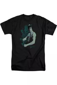 Футболка с коротким рукавом для взрослых Bruce Lee Feel Gildan, черный