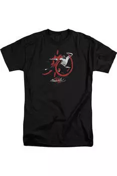 Футболка с коротким рукавом для взрослых Bruce Lee High Flying Gildan, черный