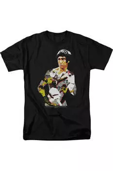 Футболка с коротким рукавом для взрослых Bruce Lee Body Of Action Gildan, черный