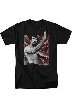 Футболка с коротким рукавом для взрослых Bruce Lee Concentrate Gildan, черный