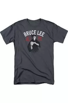 Футболка с коротким рукавом для взрослых Bruce Lee Ready Gildan, цвет charcoal