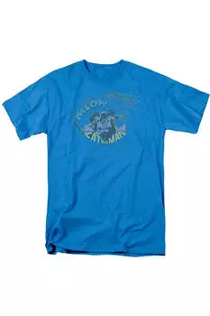 Футболка с коротким рукавом для взрослых DC Comics Meow Catwoman Gildan, бирюзовый