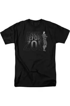 Футболка с коротким рукавом для взрослых DC Comics Kneel Zod Gildan, черный