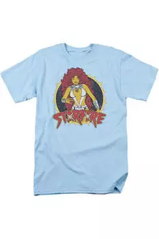 Футболка с коротким рукавом для взрослых DC Comics Starfire Gildan, светло-голубой