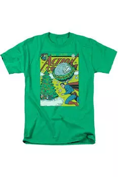 Футболка с коротким рукавом для взрослых DC Comics Cover No. 93 Gildan, цвет kelly green