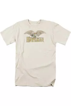 Футболка с коротким рукавом для взрослых DC Comics Hawkman Gildan, цвет sand