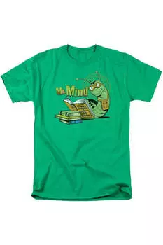 Футболка с коротким рукавом для взрослых DC Comics Mr Mind Gildan, цвет kelly green