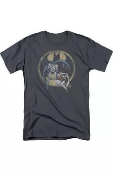 Футболка с коротким рукавом для взрослых DC Comics Team Gildan, цвет charcoal