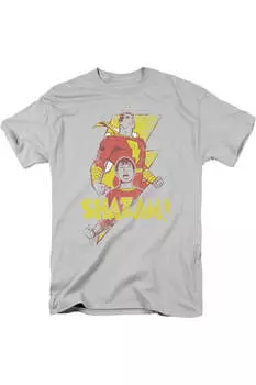 Футболка с коротким рукавом для взрослых DC Comics Transformation Gildan, серебряный