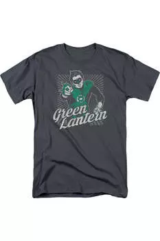 Футболка с коротким рукавом для взрослых DC Comics Ring Rays Gildan, цвет charcoal