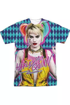 Футболка с коротким рукавом для взрослых из полиэстера Birds Of Prey Emancipation Gildan, белый