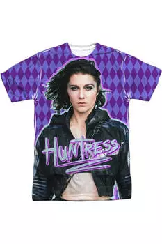 Футболка с коротким рукавом для взрослых из полиэстера Birds Of Prey Huntress Gildan, белый