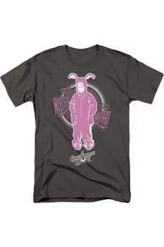 Футболка с коротким рукавом для взрослых «Рождественская история» с изображением розового кошмара Gildan