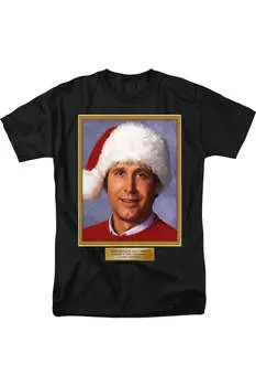 Футболка с коротким рукавом для взрослых «Рождественские каникулы Аллилуйя» Gildan, черный