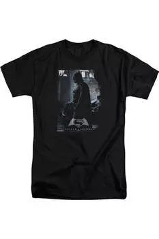 Футболка с коротким рукавом для взрослых с изображением Бэтмена против Супермена и летучей мыши Gildan, черный