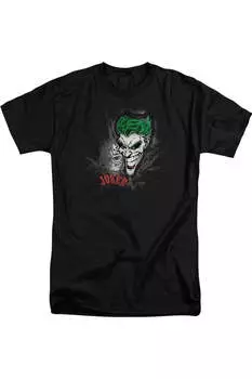 Футболка с коротким рукавом для взрослых с надписью «Бэтмен Джокер распыляет The City» Gildan, черный