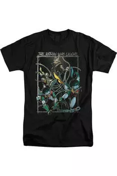 Футболка с коротким рукавом для взрослых с надписью «Бэтмен, который смеется» Gildan, черный