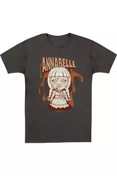 Футболка с коротким рукавом для взрослых с изображением Аннабель Gildan