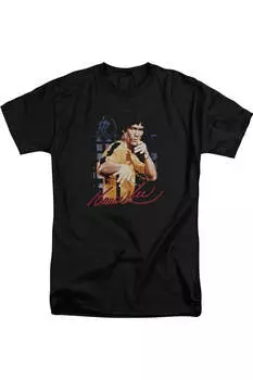 Футболка с коротким рукавом для взрослых с желтым комбинезоном Брюса Ли Gildan