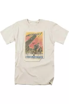 Футболка с коротким рукавом для взрослых с плакатом «Армия США» Gildan, кремовый