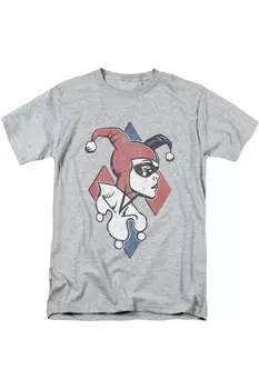 Футболка с коротким рукавом для взрослых с изображением Бэтмена Gildan, цвет athletic heather