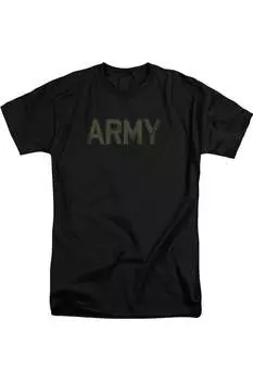 Футболка с коротким рукавом для взрослых US ARMY Type Gildan, черный