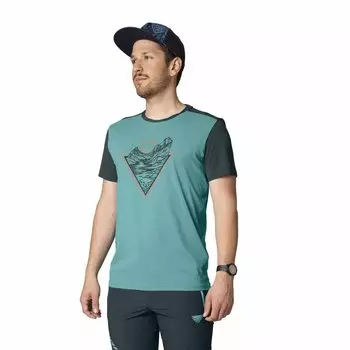 Футболка с коротким рукавом Dynafit Transalper Light, синий