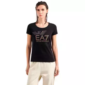 Футболка с коротким рукавом EA7 EMPORIO ARMANI 7W000182_AF10373, черный