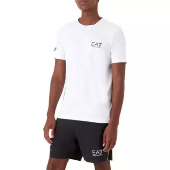 Футболка с коротким рукавом EA7 EMPORIO ARMANI 8NPT22-PJEMZ, белый