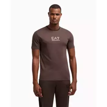 Футболка с коротким рукавом EA7 EMPORIO ARMANI 7M000301_AF13739, коричневый