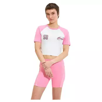 Футболка с коротким рукавом Ellesse Vamaveche Cropped, белый