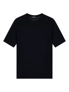 Футболка с коротким рукавом Emporio Armani, черный