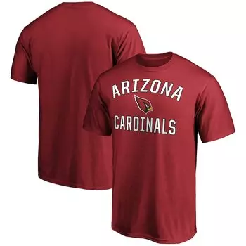 Футболка с коротким рукавом Fanatics Branded Arizona Cardinals, кардинал